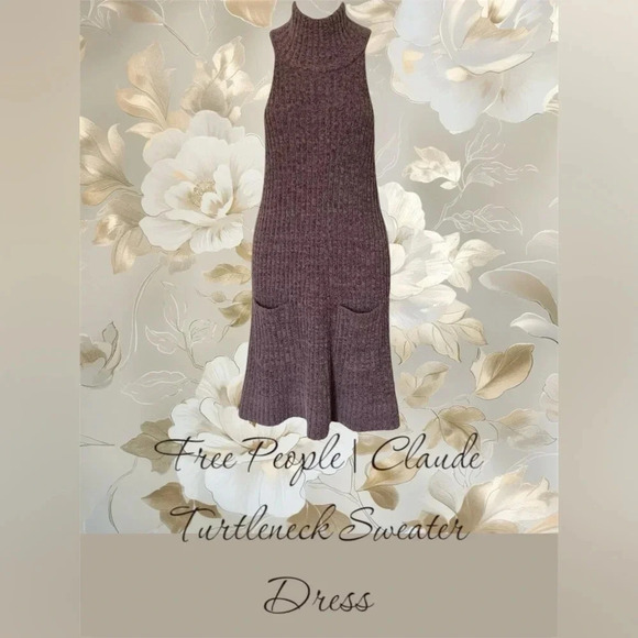 Free People | Claude Turtleneck Sweater Dress - Picture 6 of 12